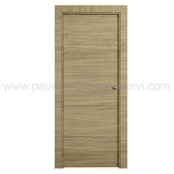 Puertas Hoja Maciza en DM Puerta Roble Ciega